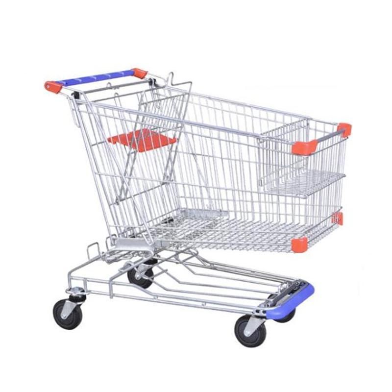 Factory Wholesale Aluminium Foldable Customized Shopping Trolley Cart