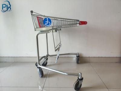 Wheel Chair Trolley for Disabled Person Shopping Usage