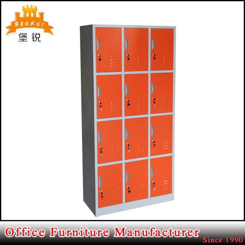 Metal 12 Door Sport Player Gym Locker with Flat Packing