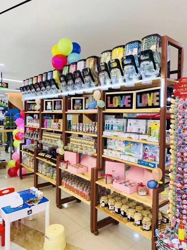 High Clear Nuts Display Dispenser