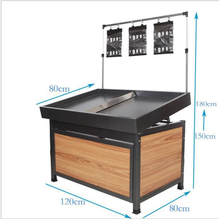 3 Tier Supermarket Fruit Vegetable Display Rack Shelf Wisda Display