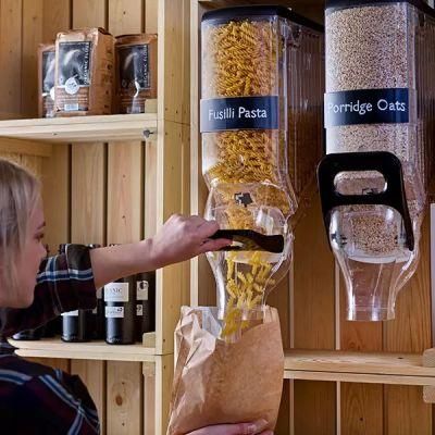 Ecobox Nuts Coffee Beans Gravity Bulk Food Dispenser Cereal Acrylic Candy Dispenser Dry Food Dispenser for Supermarket
