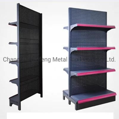 Supermarket Store Fixture Display Double Side Racks