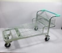 Bohui Factory Direct Supply Supermarket Shopping Trolley Heavy-Duty Warehouse Trucks