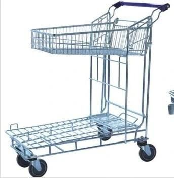 Flat Storage Warehouse Steel Trolley System (YD-F)