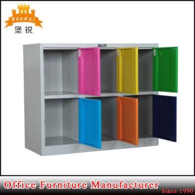 Customized Color Metal School Furniture 6 Door Storage Locker