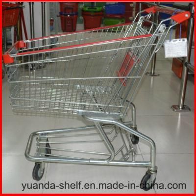 Wholesale High Quality American Supermarket Shopping Trolley Cart