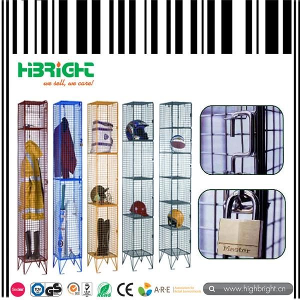 Colored Wire Mesh Storage Lockers UK Market