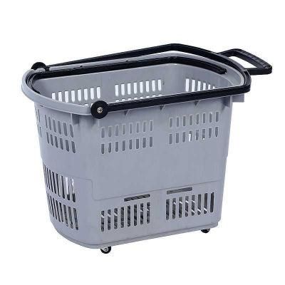 Hot Selling Plastic Shopping Basket &amp; Cart