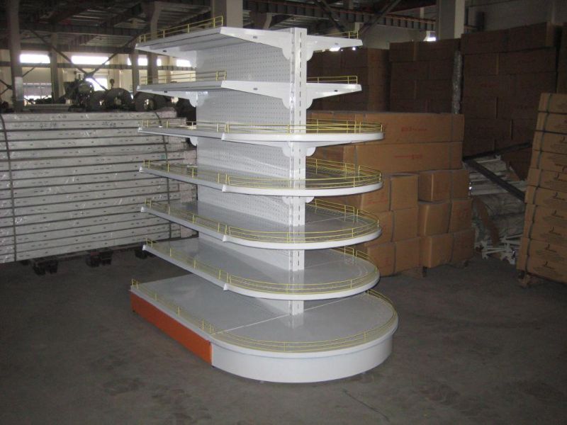 Steel Supermarket Shelf Equipment Supermarket Rack Gondola Shelves