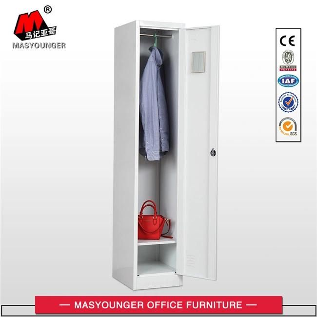 Modern Metal Furniture Steel Locker Single Door Metal Locker