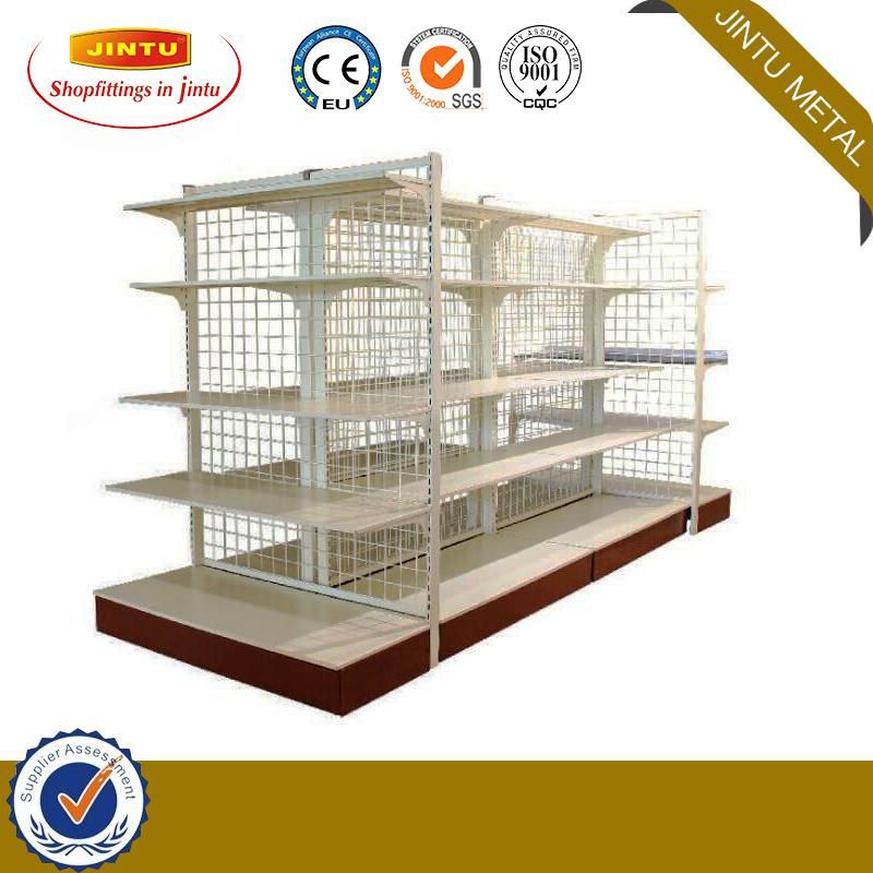 Back Net Models Convenience Store Shelves Wire Gondola Shelf