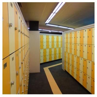 Modern Waterproof Gym Sauna Room Compact HPL Locker