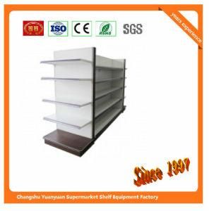 Metal Supermarket Shelf with Plain Back Panel 08091