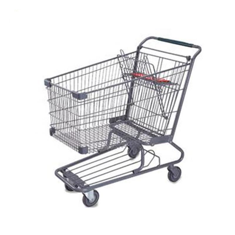 Supermarket Shopping Trolley Store Shopping Cart for Shopping Mall