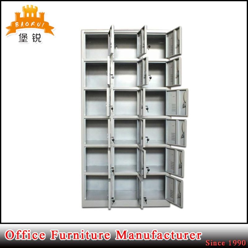 Jas-078 Factory Directly Sale Staff Use 18 Door Metal Storage Locker