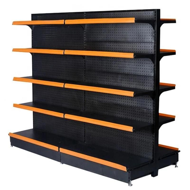Shelves Manufacturer Provide Supermarket Shelf Gondola Metal Snacks Racks