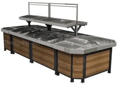 Supermarket Shelves Customized Fruit and Vegetable Display Rack