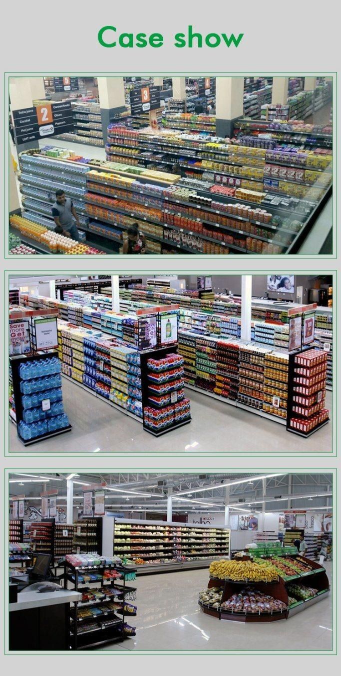 Commercial Supermarket System Gondola Shelving for Sale