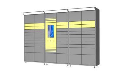 Outdoor Operated Express Delivery Parcel Locker with Touch Screen