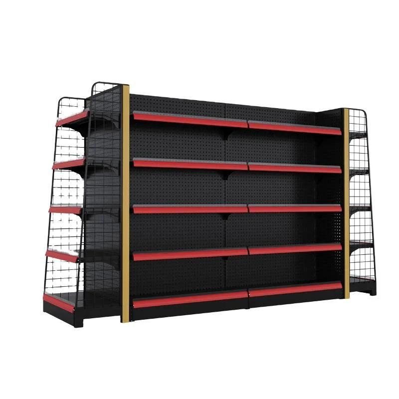 Display Rack Hanging Board Rack Heavy-Duty Gondola Shelf Stationery Boutique Shelf