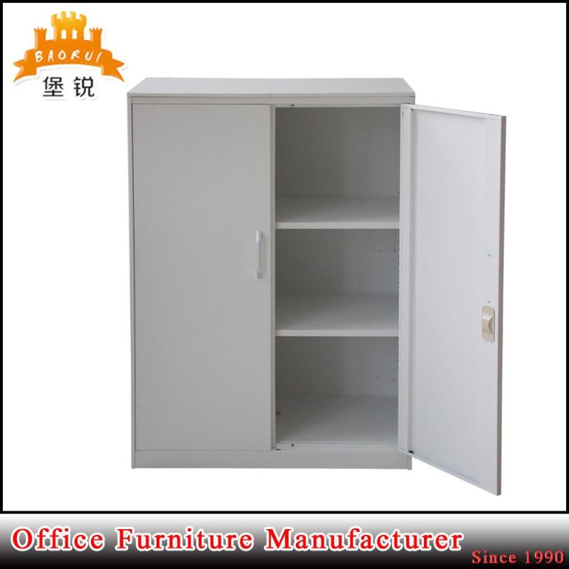 2 Sliding Door File Storage Metal Filing Cabinet