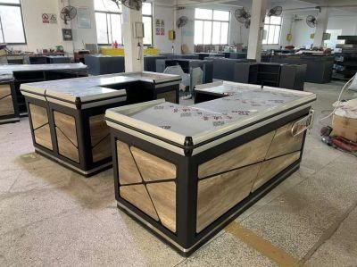 2022 New Style Factory Direct Cashier Counter China Retail Cashier Table