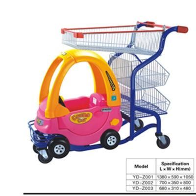 Good-Looking Plastic Children Trolley with Baby Car