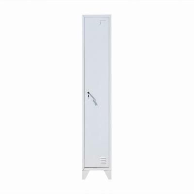Customize Modern Steel Furniture Lockable Single Door Standing Legs Children School Lockers