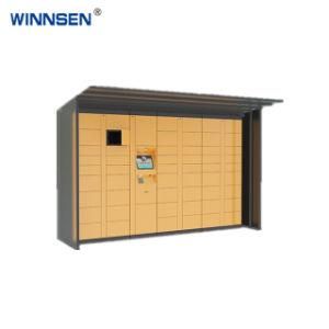 Short Delivery Smart Laundry Locker Used in Office Block with Bill Acceptor