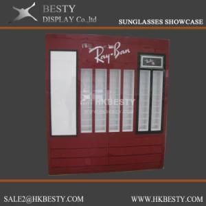 Customized Wall Cabinet Showcase for Eyeglasses Store