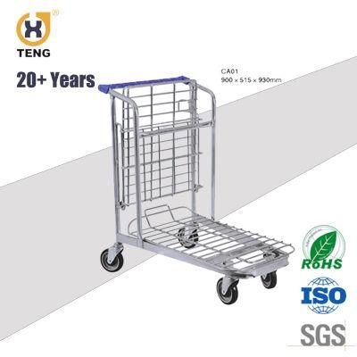High Quality 4 Wheels Heavy Duty Cargo Trolley Cart