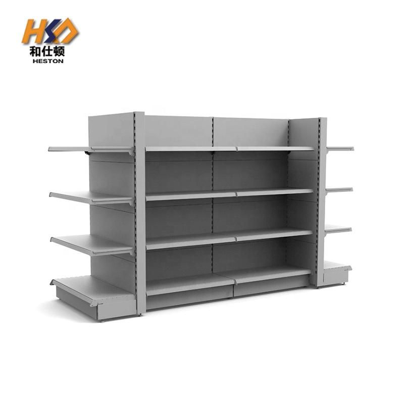 Good Price Factory Direct Sale Metal Material Double Side Supermarket Shelves