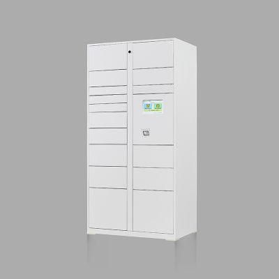 Metal Luggage Parcel Locker Cabinet Electronic Locker Door Locker