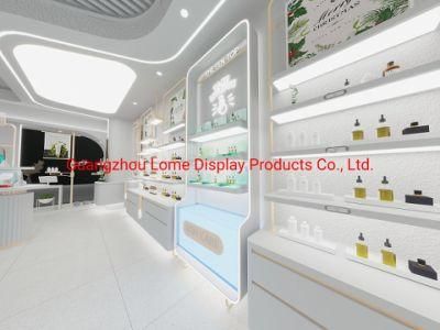 Cosmetic Shop Interior Design Custom Cosmetic Display Fixtures Makeup Showcase