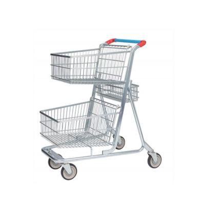 Canadian Style Shopping Trolley for Supermarket