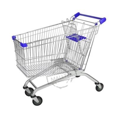 Supermarket Shopping Metal Store Shopping Cart Trolley