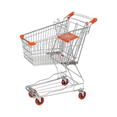 Good Selling Shopping Trolley with Advertising Handle