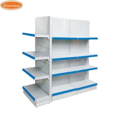 Giantmay Advertising Supermarket Perforated Stand for Sale Retail Store Shelf