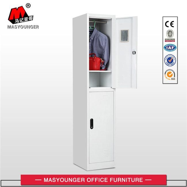 Modern Metal Furniture Steel Cabinet Gym 2 Door Metal Locker