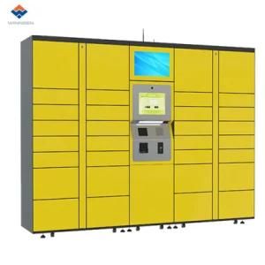 RFID Barcode Metal Postal Delivery Locker with API Interface