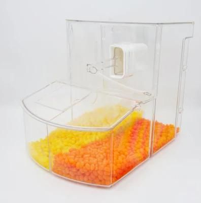 Acrylic Candy Box Food Scoop Bin for Store