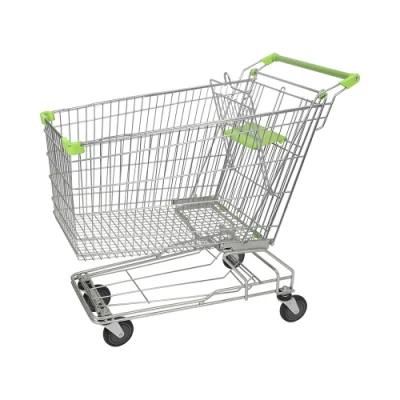 New Designed Convenience Store 180L Heavy Duty Cart with Coin Lock