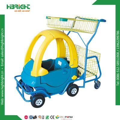 Children Kids Plastic Supermarket Shopping Trolley (HBE-K-5)