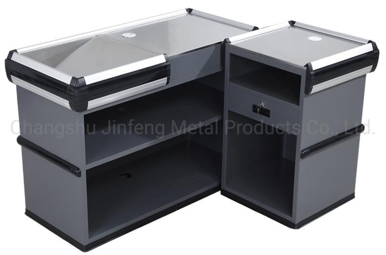 Supermarket & Store Fixture Metal Cashier Cashier Table