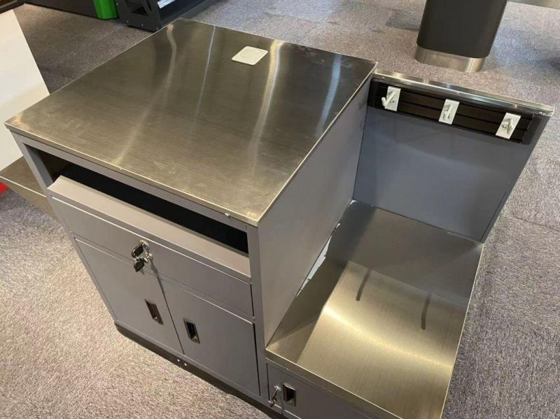 Modern Design Supermarket Checkout Counter Cash Desk