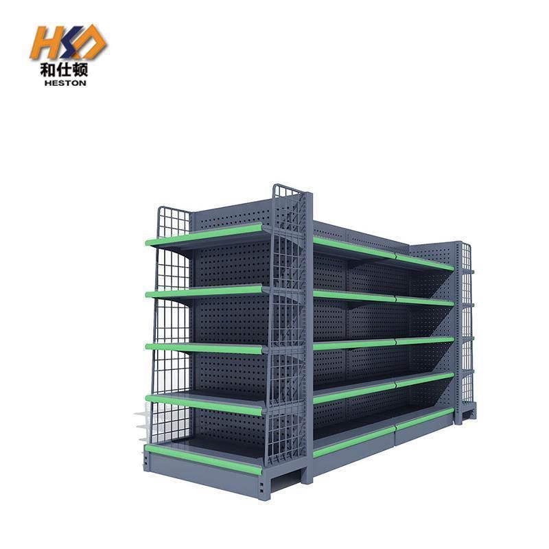 Supermarket Floor Display Stand Shelf Separators Supermarket Gondola Price Labels for Shelves