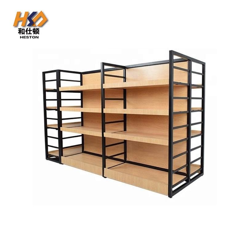 Brand New Wood Racks and Stands Floor Stand for Store Advertising Display Gondola Supermarket Shelf