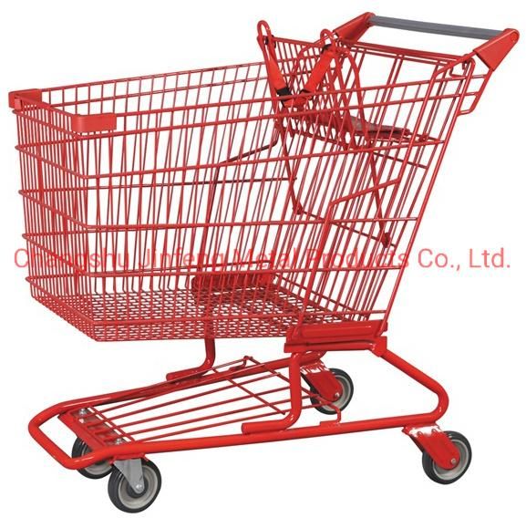 Supermarket and Shopping Malls Trolley Metal Shopping Carts