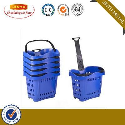 New Design Shopping Basket Supermarket Plastic Basket